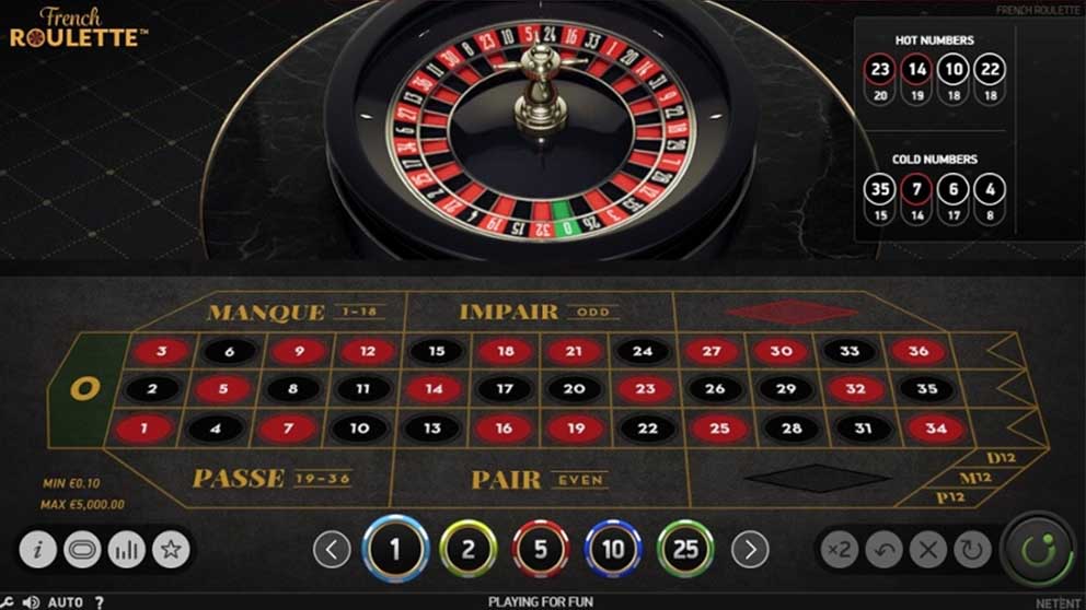 French Roulette от NetEnt